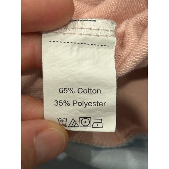 Shein Colorblock Pastel Pullover Hoodie Multicolor Sz 2 Relaxed Playful Kidcore - Picture 6 of 12